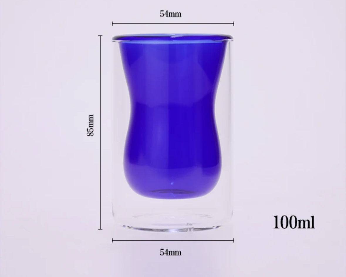 Double Layer Tea Glass