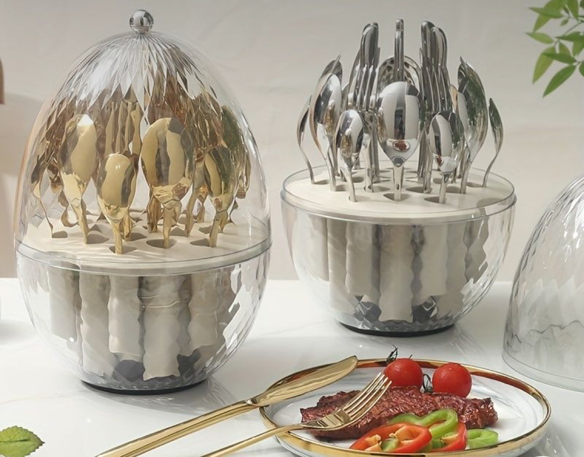 Kristofel Egg Cutlery Set