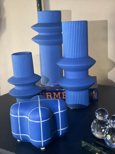 Modern Blue Ceramic Décor