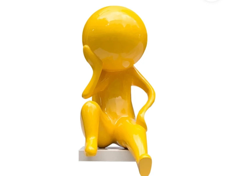 Yellow Boys Sculpture