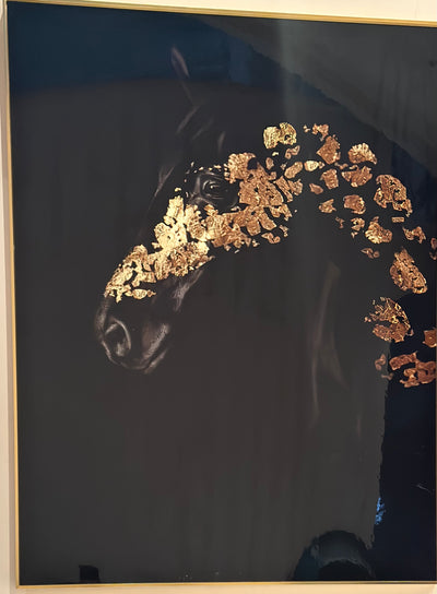 Black Horse Wall Decor