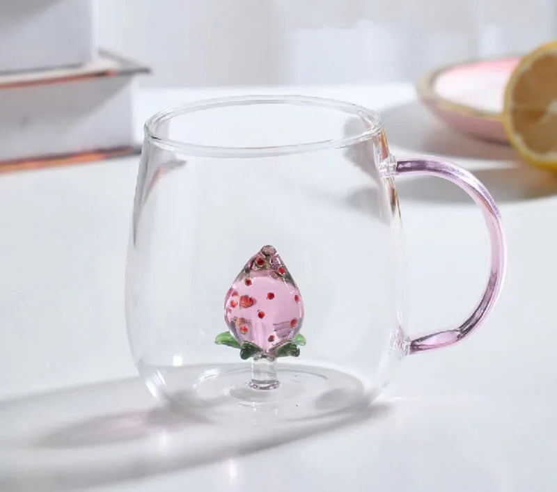 Kawai 3D Glass Cup