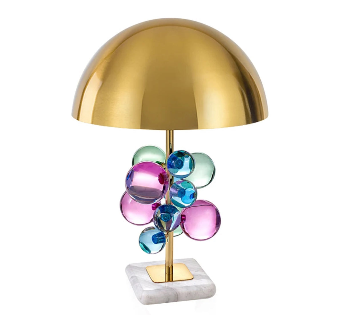 Jhonathen Adler Crystal Table Lamp