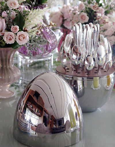 Egg Shaped Cutlery holder