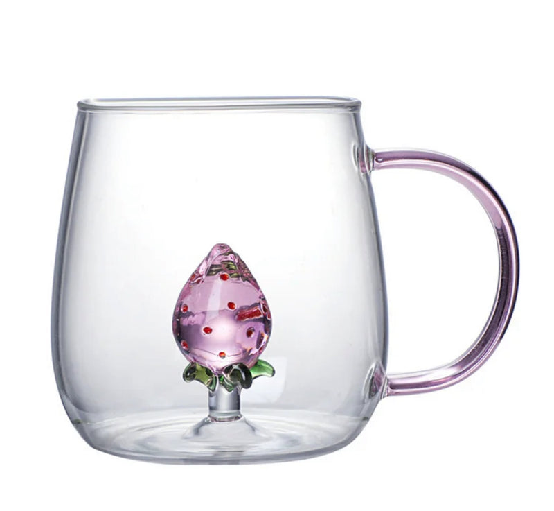 Kawai 3D Glass Cup