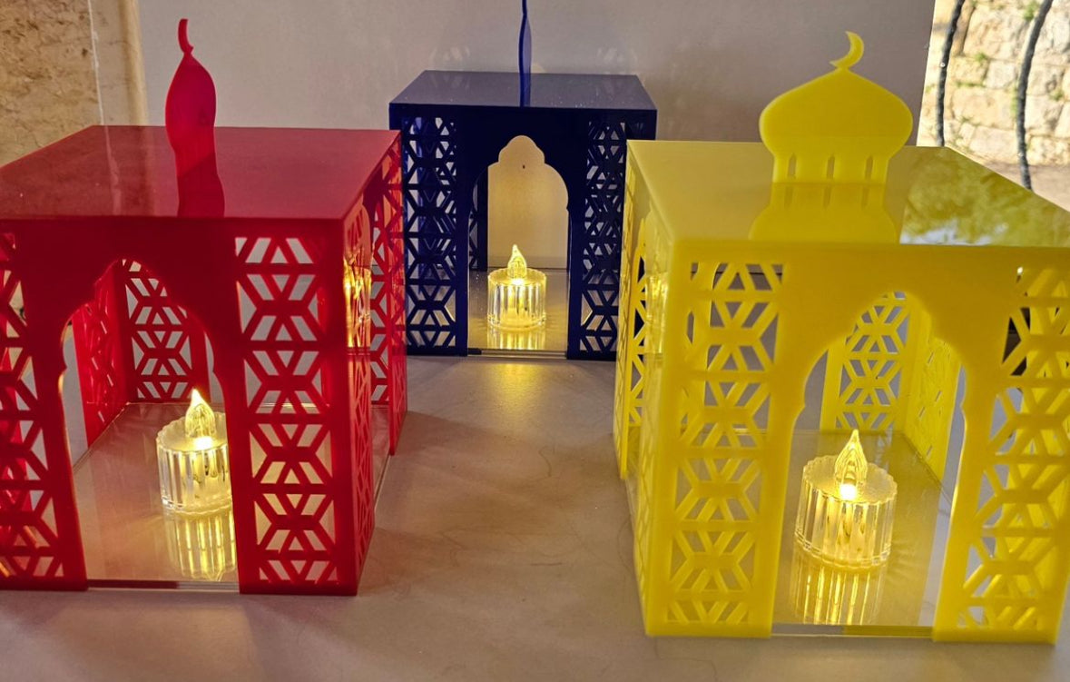 Vibrant Plexi Lantern