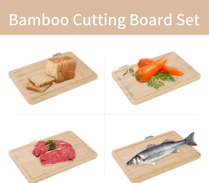 4-Piece Chopping Board Set