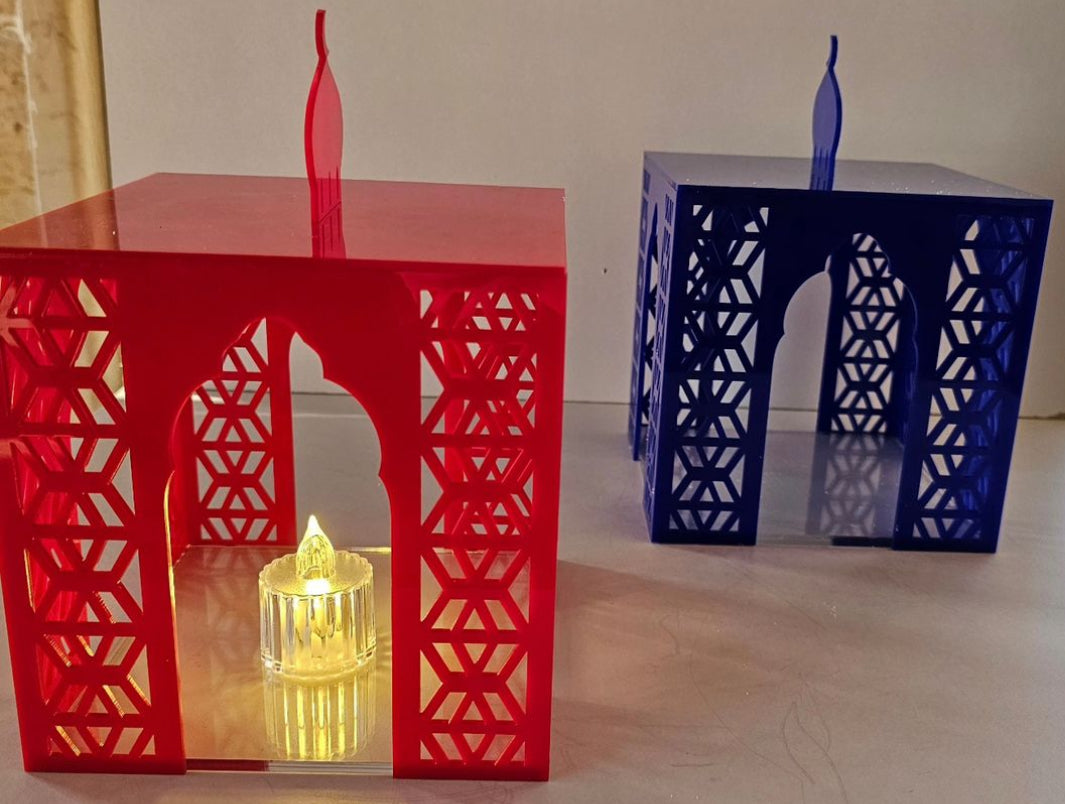 Vibrant Plexi Lantern