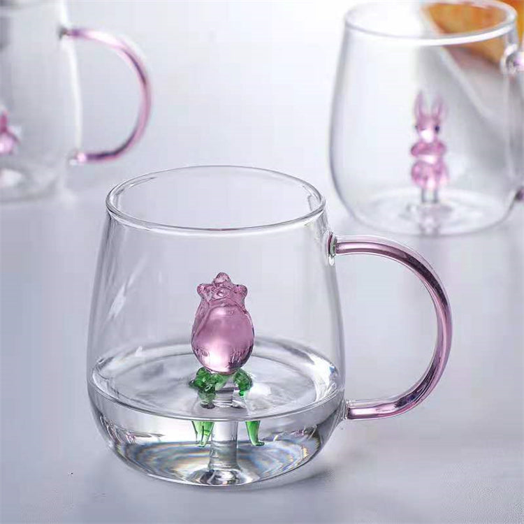 Kawai 3D Glass Cup