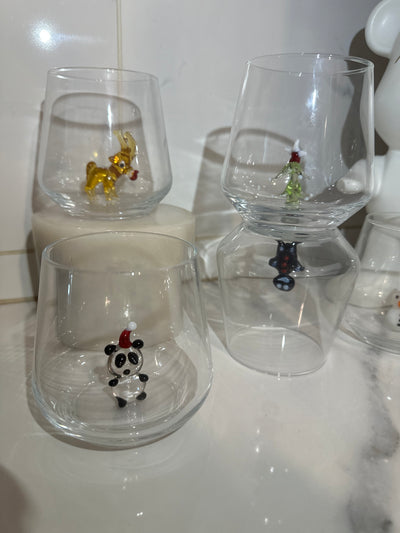 Lovely Christmas Drinkware Glass