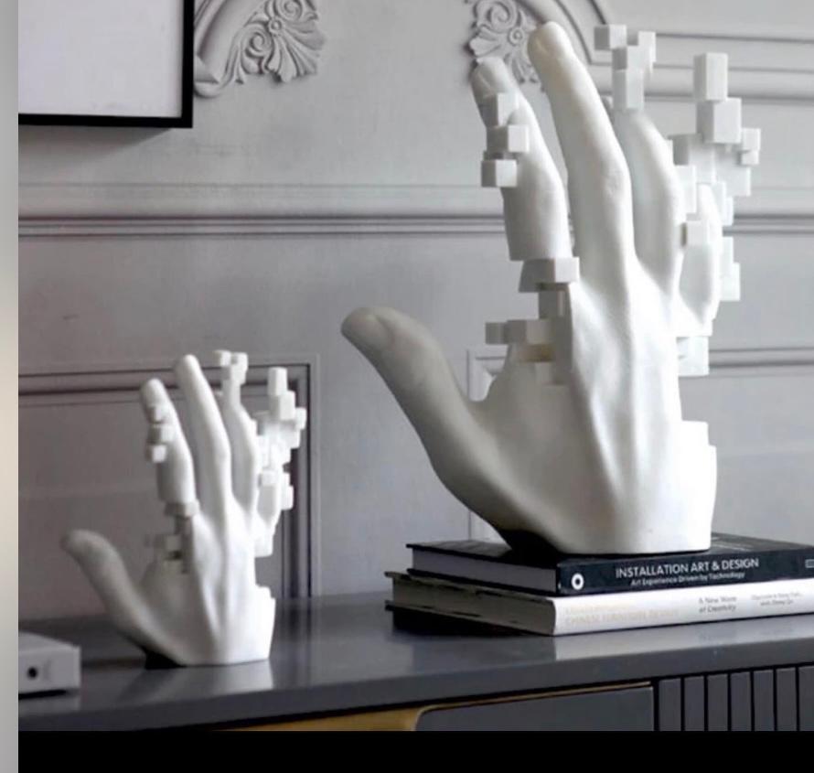 Abstract Hand Sculptures