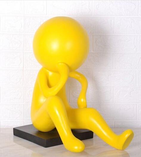 Yellow Boys Sculpture