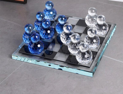 Tracy Crystal Chess Set